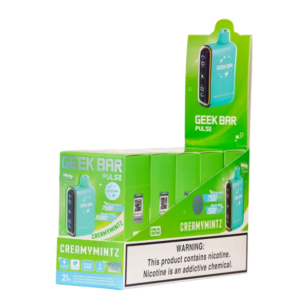 BUY 1 GET 1 FREE CreamyMintz Geek Bar Pulse | Vape Amazon India Geek Vape