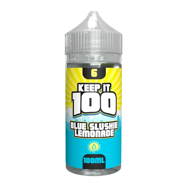 BUY 1 GET 1 FREE Blue Slushie Lemonade Keep It 100 Nixodine Juice | Vape Amazon India Keep it 100