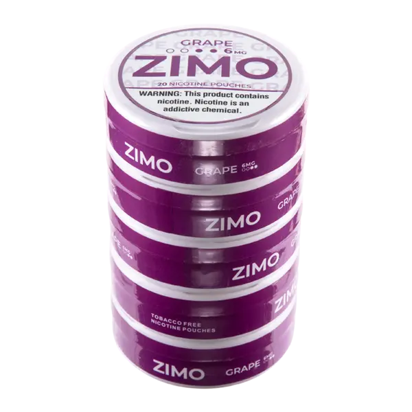 BUY 1 GET 1 FREE Grape ZIMO Pouches | Vape Amazon India Zimo