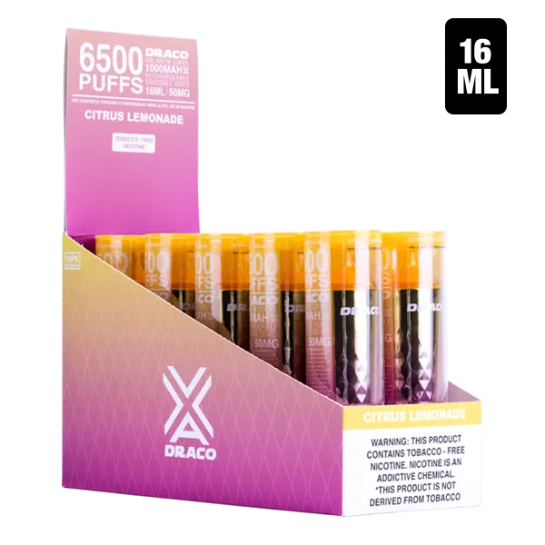 BUY 1 GET 1 FREE Citrus Lemonade by Draco | Vape Amazon India VaporLax