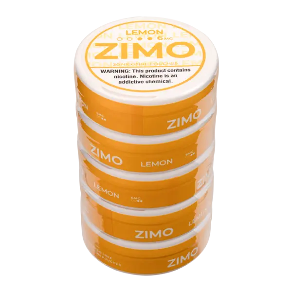 BUY 1 GET 1 FREE Lemon ZIMO Pouches | Vape Amazon India Zimo