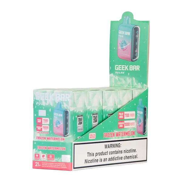 BUY 1 GET 1 FREE Frozen Watermelon Geek Bar Pulse (Frozen Edition) | Vape Amazon India Geek Vape