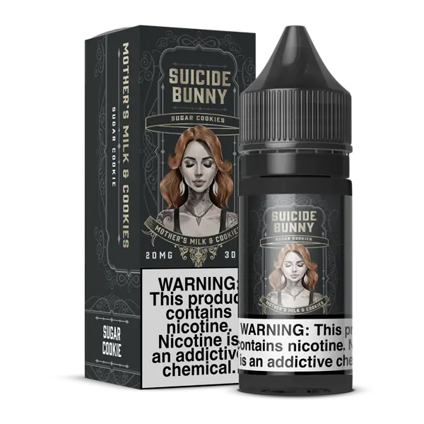 BUY 1 GET 1 FREE Mother's Milk and Cookies Suicide Bunny Salts | Vape Amazon India Suicide Bunny