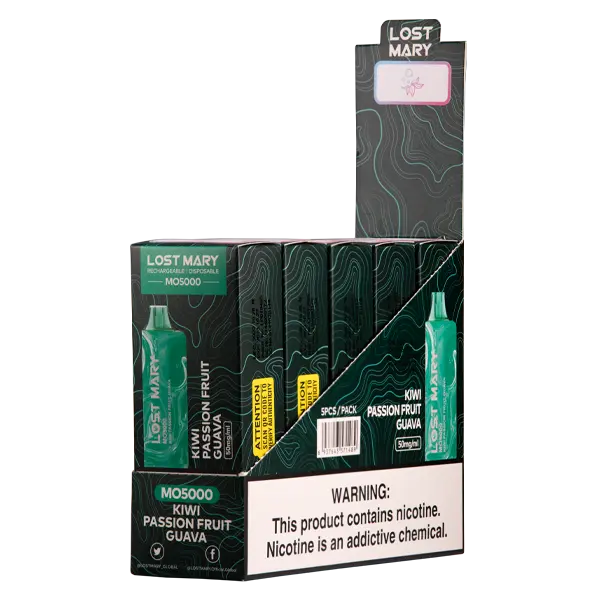 BUY 1 GET 1 FREE Kiwi Fuse Lost Mary MO5000 | Vape Amazon India Lost Mary