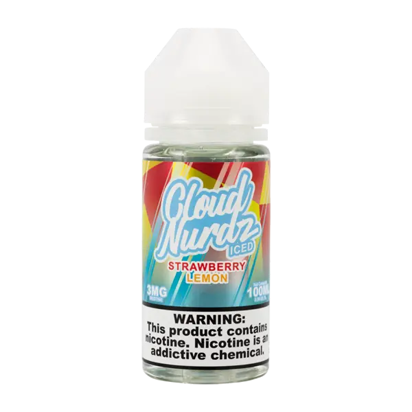 BUY 1 GET 1 FREE Iced Strawberry Lemon by Cloud Nurdz 100mL | Vape Amazon India