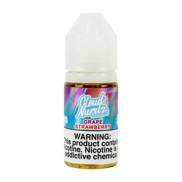 BUY 1 GET 1 FREE Iced Grape Strawberry by Cloud Nurdz Salts | Vape Amazon India