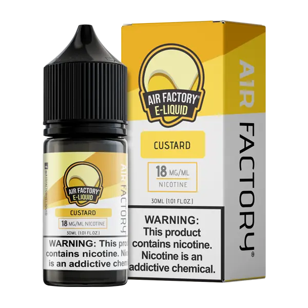 BUY 1 GET 1 FREE Custard Air Factory Salt | Vape Amazon India Air Factory
