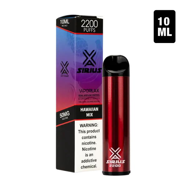 BUY 1 GET 1 FREE Hawaiian Mix by Sirius | Vape Amazon India VaporLax